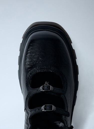 Croc-Embossed Kiki Platform Boots Dr. Martens x Marc Jacobs Croc-Embossed Kiki Platform Boots Black drc0262001