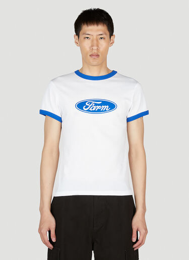 Sky High Farm Workwear Quil Lemons Farm T-Shirt White skh0352018