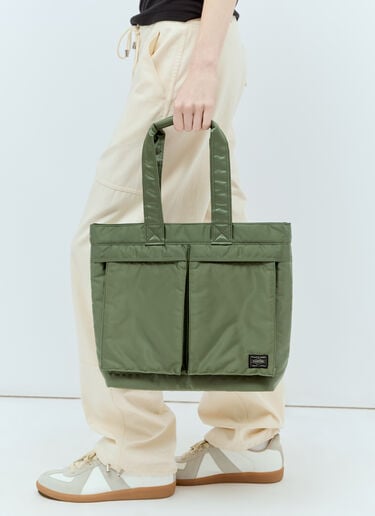 Porter-Yoshida & Co Tanker Tote Bag Green por0356005