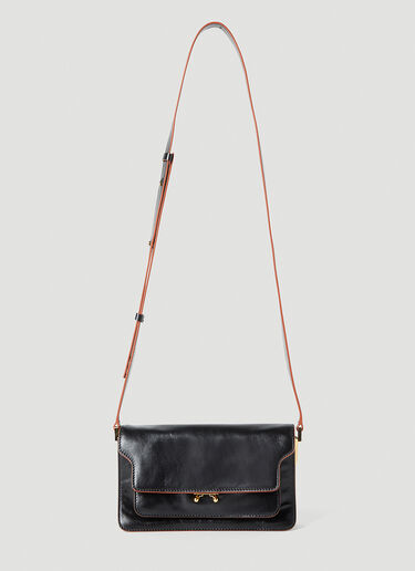 Marni 트렁크 소프트 숄더백 블랙 mni0253057