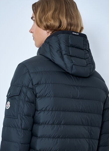LN-CC® - Moncler: Galion Hooded Short Down Jacket - Black Moncler Galion Hooded Short Down Jacket Black mon0165016