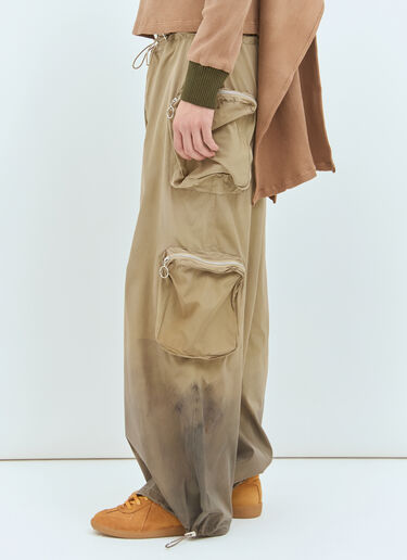 Charlie Constantinou Multi Pocket Cargo Pants Brown cco0158006