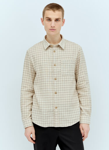 A.P.C. Surchemise Trek Shirt Beige apc0156002