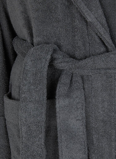 Hooded Bath Robe Tekla Hooded Bath Robe Grey tek0349011