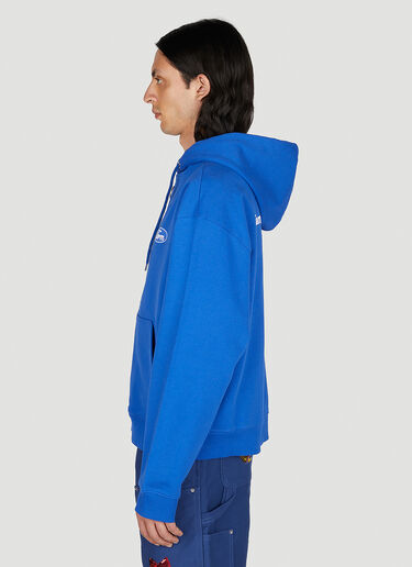Sky High Farm Workwear Quil Lemons Farm Hooded Sweatshirt Blue skh0352019
