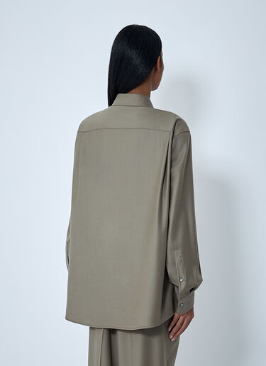 The Row Pino Shirt Beige row0262013