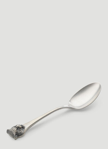 Gucci Set of Two Tiger Dessert Spoons Silver wps0680039