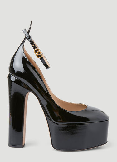 Mary Jane Platform High Heels Valentino Mary Jane Platform High Heels Black val0249022