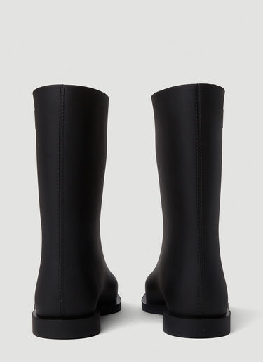 TOTEME Rain Boots Black tot0251020