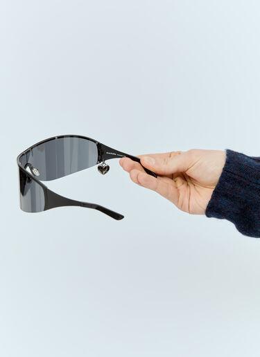Acne Studios Metal Frame Sunglasses Black cns0356001