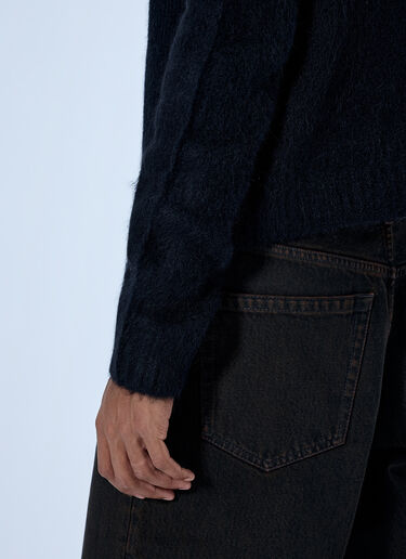 LN-CC® - Dries Van Noten: Mora Fitted Knit Cardigan - Black Dries Van Noten Mora Fitted Knit Cardigan Black dvn0165018