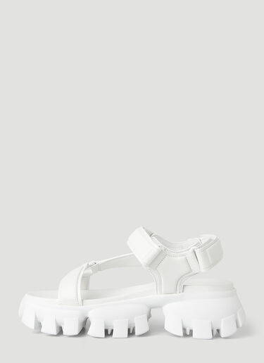 Prada Cloudbust Thunder Sandals White pra0248046