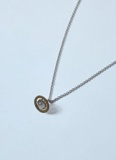 Vivienne Westwood Petite Original Orb Necklace Silver vvw0160028