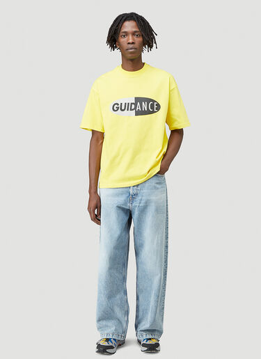 Lack of Guidance David T-Shirt Yellow log0144002