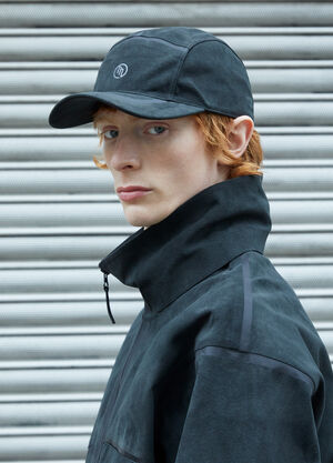 Massimo Osti Studio Alcantara® Baseball Cap Black mao0158008