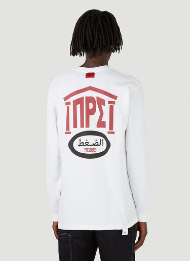 Pressure Postcard Sweatshirt White prs0146007