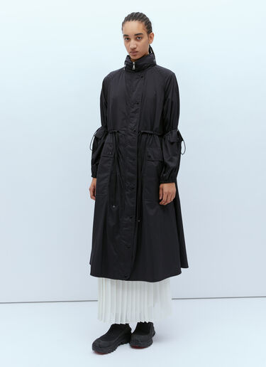 Moncler Lins 长款风雪大衣 黑色 mon0255019