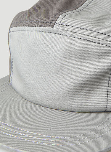 Applied Art Forms Multi Panel Baseball Cap Grey aaf0150011