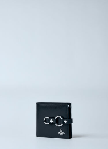 Vivienne Westwood Man. Bondage Bi-Fold Wallet Black vvw0159011