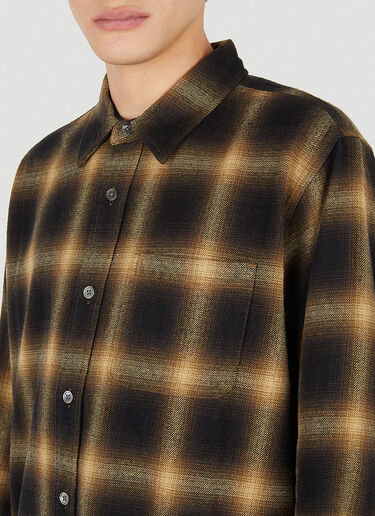 Stüssy Pete Plaid Shirt Brown sts0152006