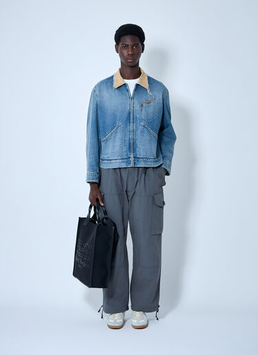 Maison Margiela Caban Jacket Blue mla0159001