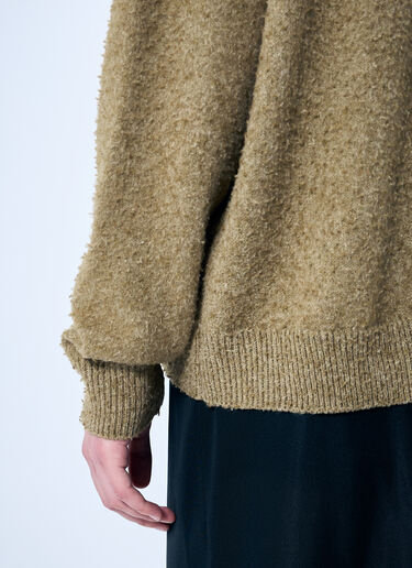 Maison Margiela Wool-Blend Cardigan Beige mla0259005
