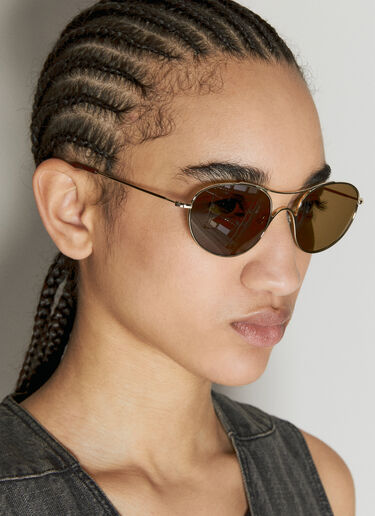 Our Legacy Zwan Sunglasses Gold ous0356022