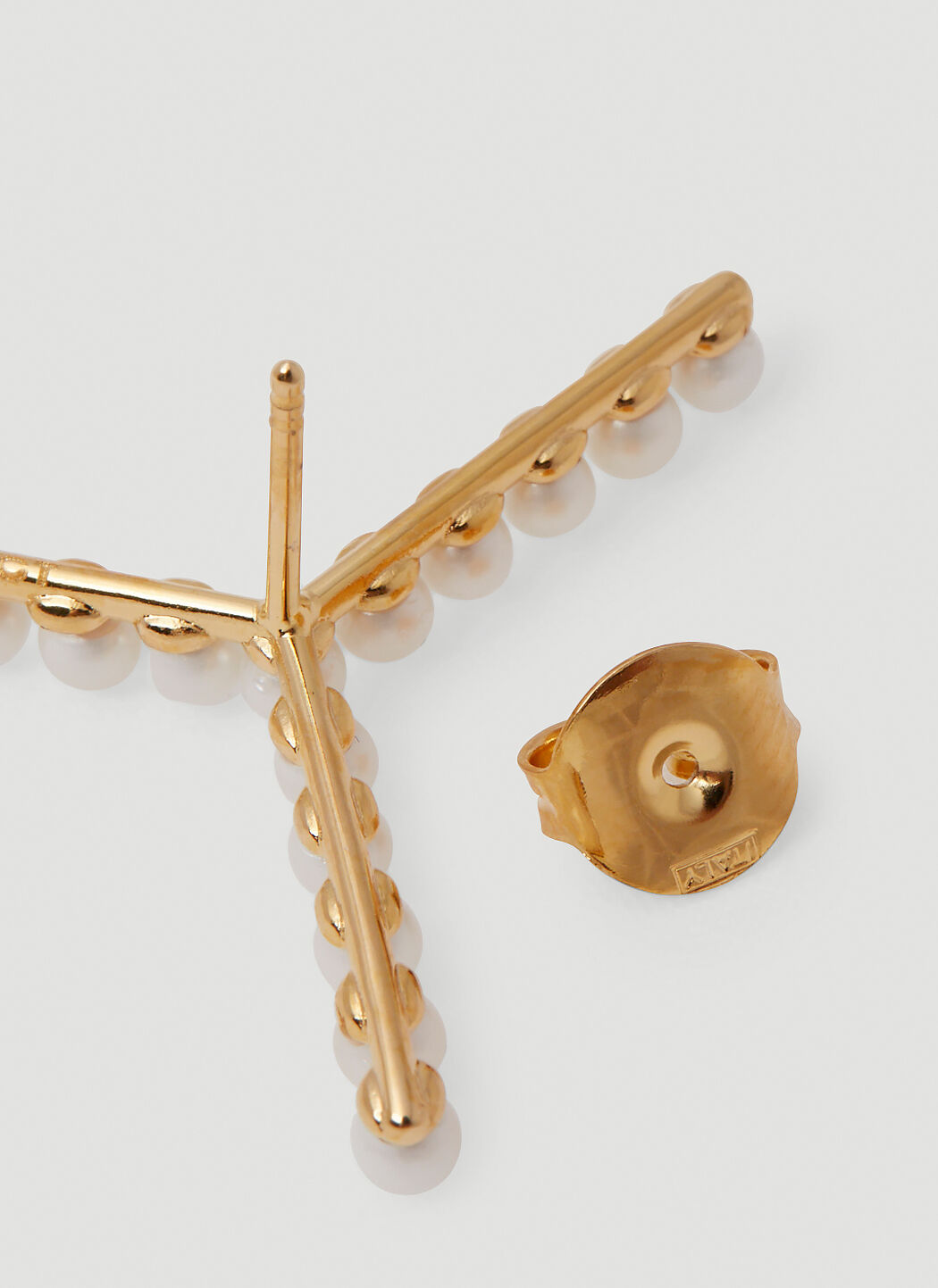 Y project pearl earrings on sale