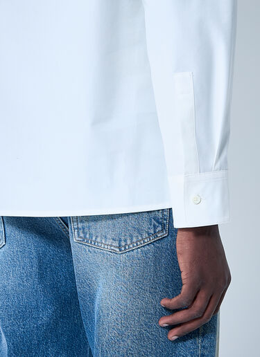 Jil Sander 经典领带衬衫  白色 jil0160002