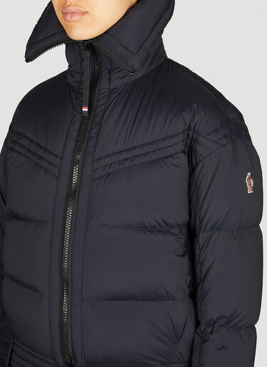 Moncler Grenoble Padded Chapelets Bomber Jacket Black mog0253002