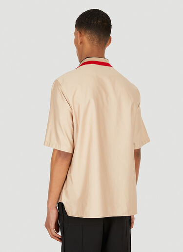 Burberry Rolston Short Sleeve Shirt Beige bur0148013