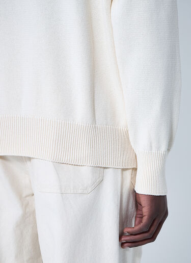 MHL Cross Over Crew Dry Sweater White mhl0160003
