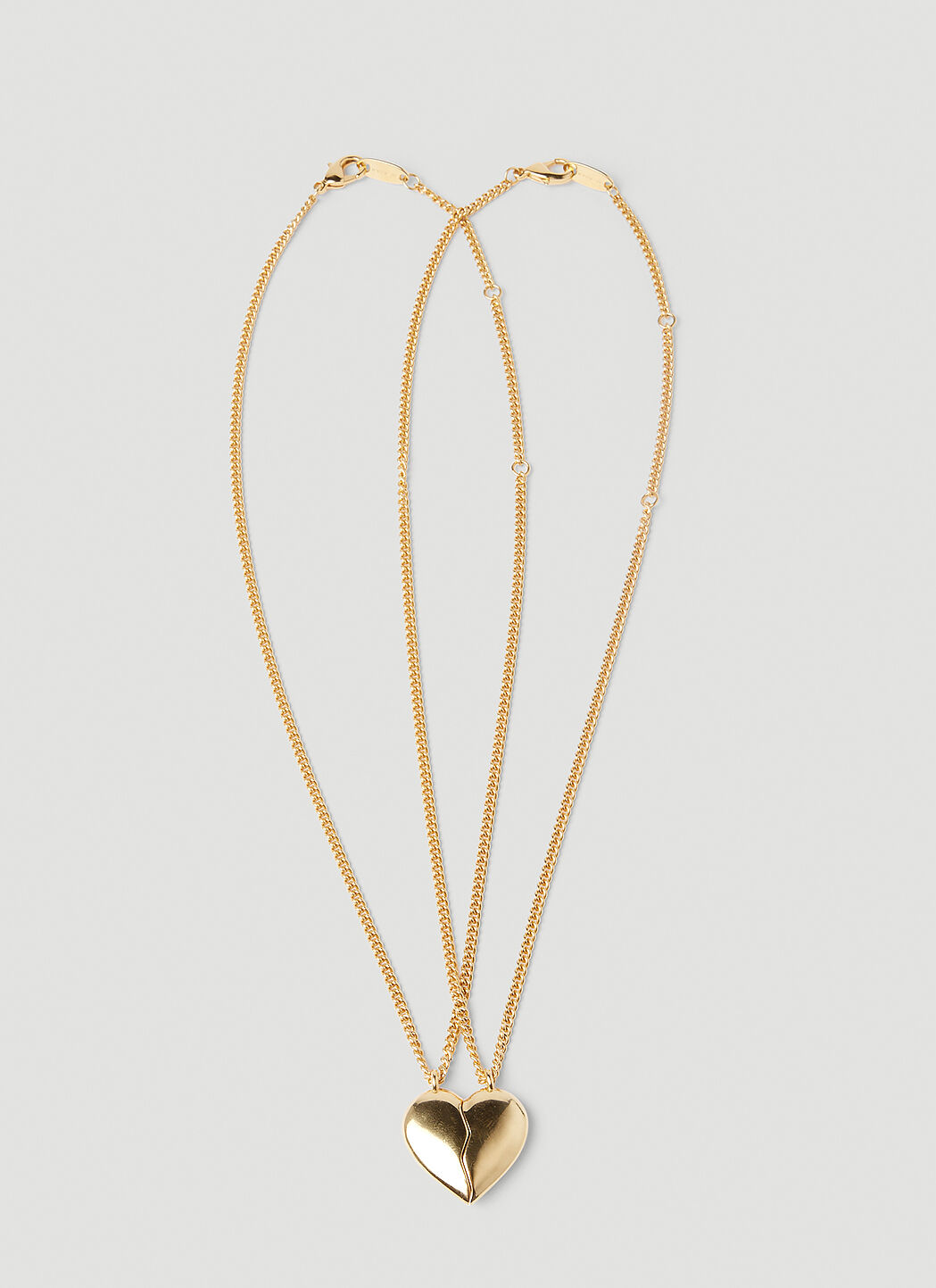 Balenciaga necklace heart sale