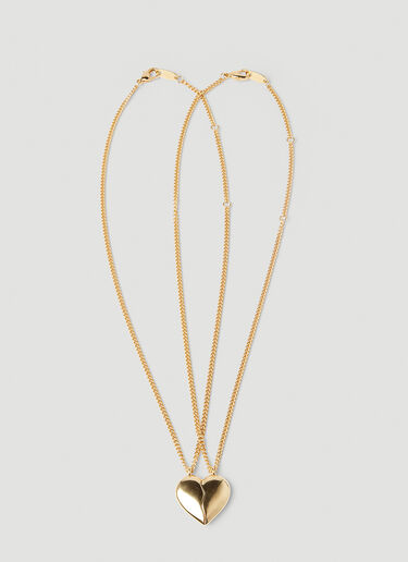 Balenciaga Lovelock Double Necklace Gold bal0252113