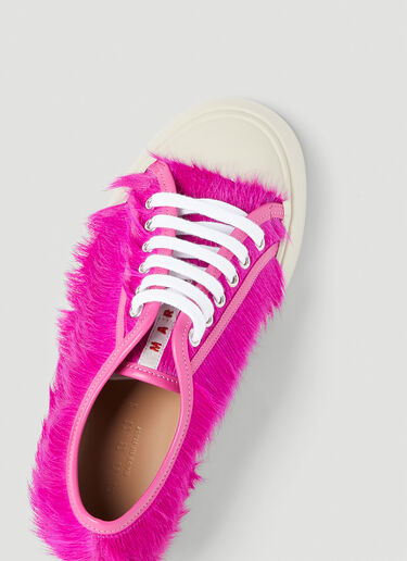 Marni 파블로 헤어리 스니커즈 핑크 mni0253047