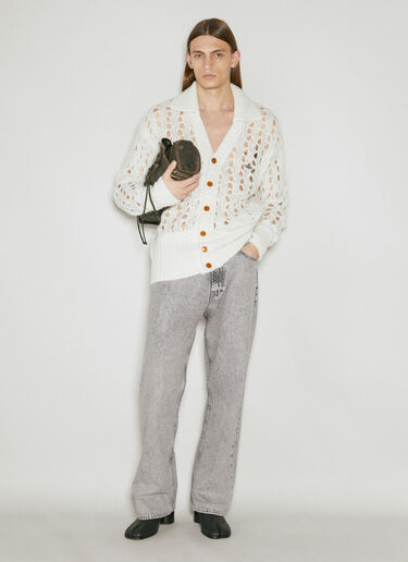 Vivienne Westwood レースワークカーディガン クリーム vvw0154007