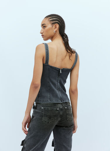 カーゴデニムトップ Blumarine カーゴデニムトップ ブラック blm0253005