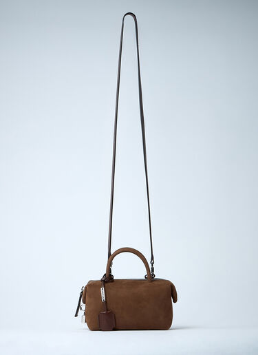 Small Holdall Shoulder Bag Max Mara Small Holdall Shoulder Bag Dark Brown max0261040