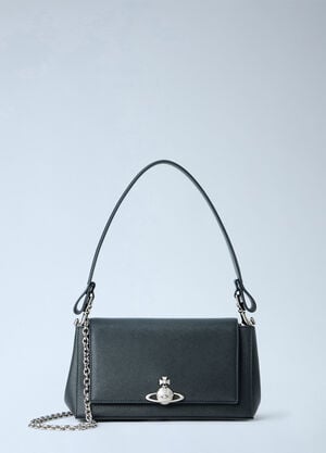 Vivienne Westwood Hazel Medium Shoulder Bag Black vvw0265059