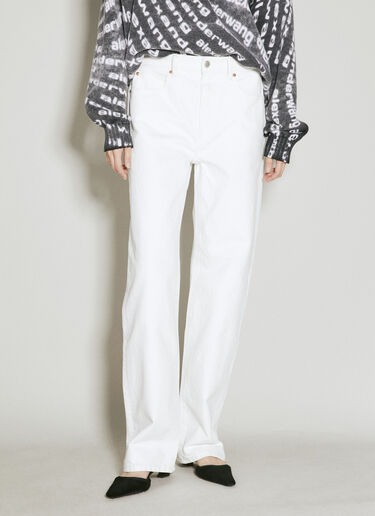 EZ 데님 진 Alexander Wang EZ 데님 진 화이트 awg0255033