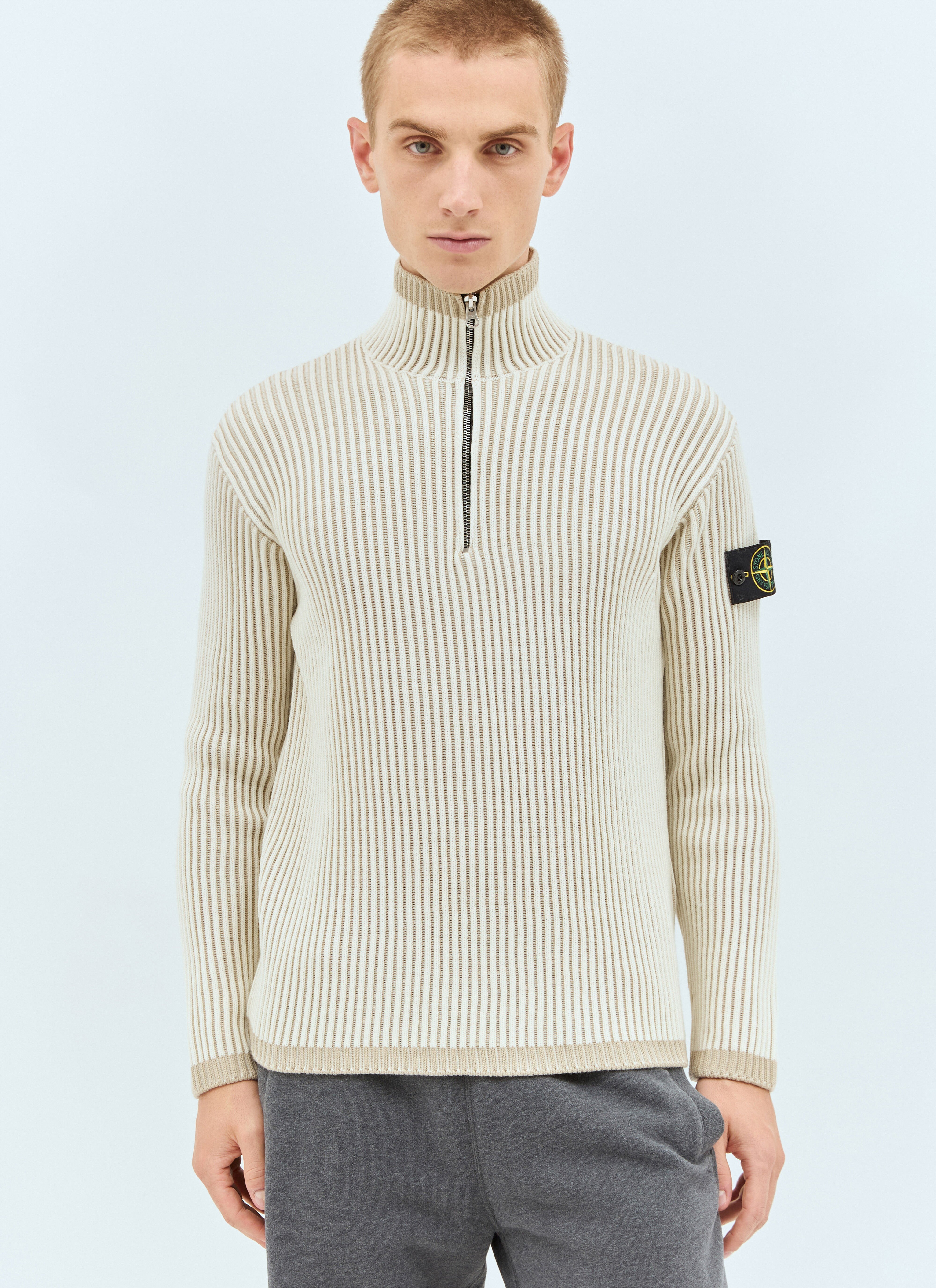 Stone island sweater beige shop