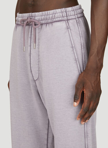 Dries Van Noten Straight-Leg Track Pants Purple dvn0156025