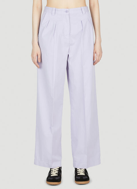 A.P.C. Tressie ワイドパンツ ブラック apc0248025