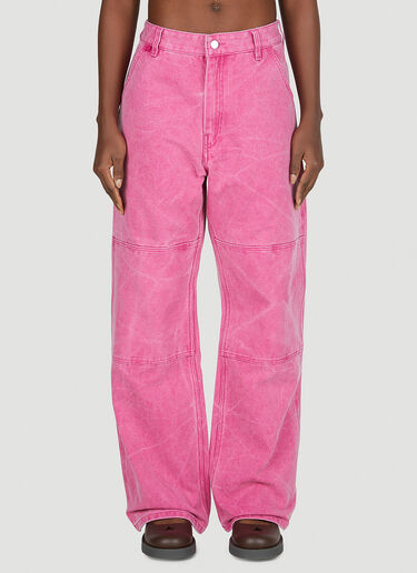 Acne Studios Relaxed Cargo Pants Pink acn0351012