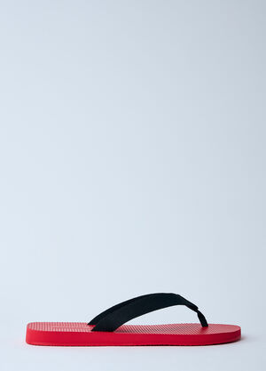 Prada Dune Classic Flip Flops Black pra0156014