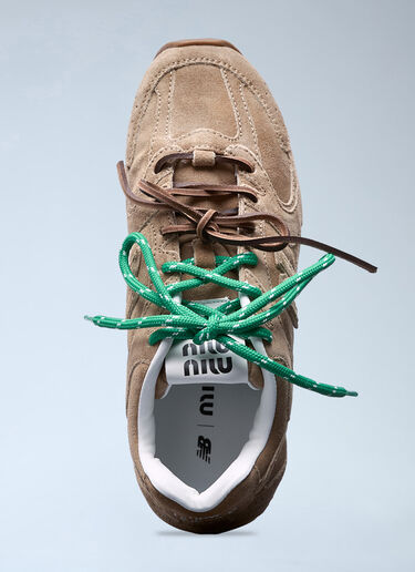 Miu Miu x New Balance 530 Sneakers Beige miu0257023