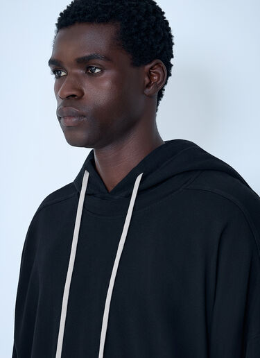 Rick Owens DRKSHDW Tommy Hustler Hooded T-Shirt Black drk0162008