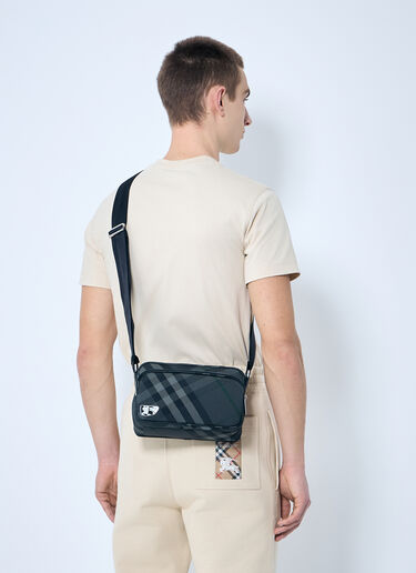 Burberry Grid Crossbody Bag Black bur0159041