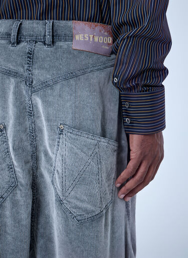 Vivienne Westwood Twisted Seam Jeans Grey vvw0166003