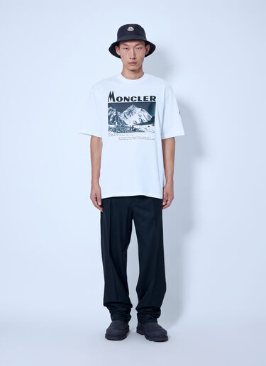 LN-CC® - Moncler RE/ICONS: Tailored Wool Trousers - Black Moncler RE/ICONS Tailored Wool Trousers Black mon0166071